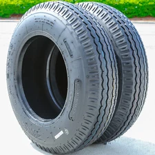 2 Tires ST 8-14.5 Grandforce GF704 Mobile Home Trailer Load G 14 Ply