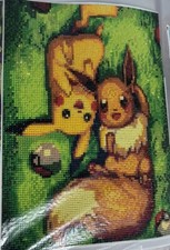 completed diamond painting finished