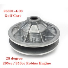 Golf Cart Rear Driven Clutch for EZGO E-Z-GO 295cc 350cc 4 Cycle Gas 1991-2009