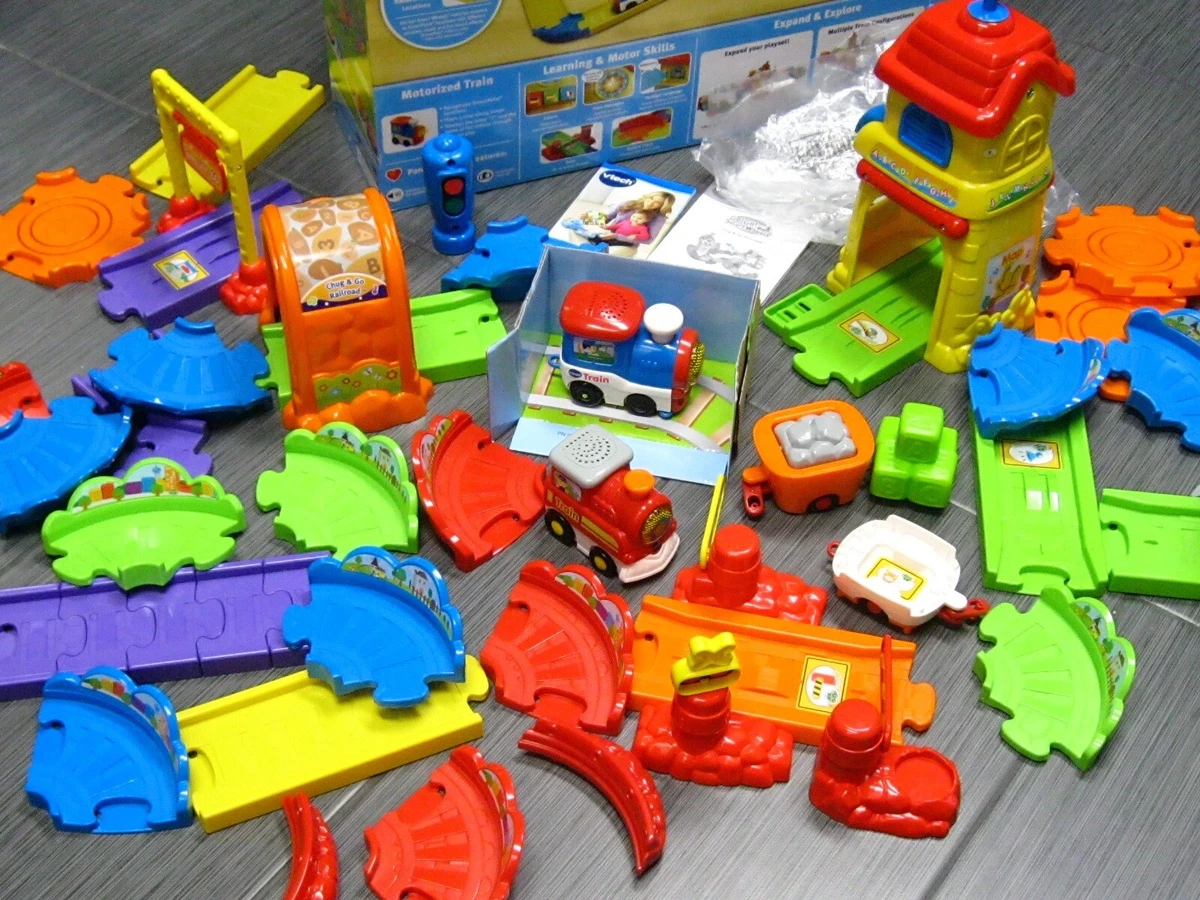 Vtech train track hot sale