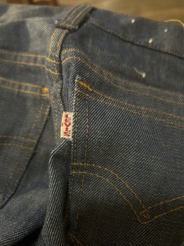 Vintage Youth Kids Big E Tab Bell Bottom Flared Jeans RARE 21x23.5” Talon Zipper - Picture 12 of 12