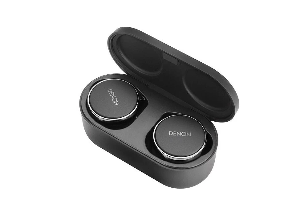 Denon PerL Pro Fully Wireless Earphones Black AHC15PLBKEM Noise