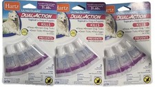Hartz UltraGuard DualAction Flea  Tick Drops for Dogs  Puppies, 31-60 lbs 3x
