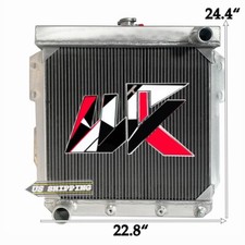 Aluminum Radiator For Ford Thunderbird T-bird Tbird Y-block V8 1955-1957 1956 55 Aluminum Radiator For Ford Thunderbird T-bird Tbird Y-block V8 1955-1957 1956 55
