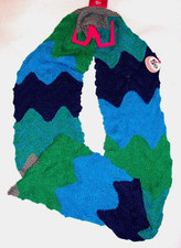 Women's SO Zig Zag Loop Knit Infinity Scarf - New with Tags