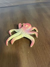1990s JARU Red And Yellow Octopus Marine Anim...