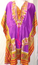 Boho Caftan Batwing new Printed Polyester caftan top/poncho