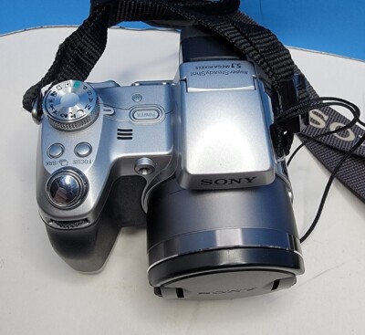 Sony Cyber Shot Camera DSC-H1 12X Optical Zoom 5.1 MP - Clean. | eBay