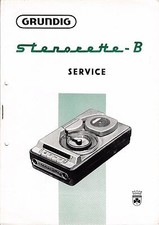 Service Manual-Anleitung für Grundig Stenorette-B 