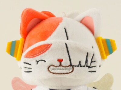ONE PIECE withCAT Stuffed toy key chain with eye mask Uta Movic