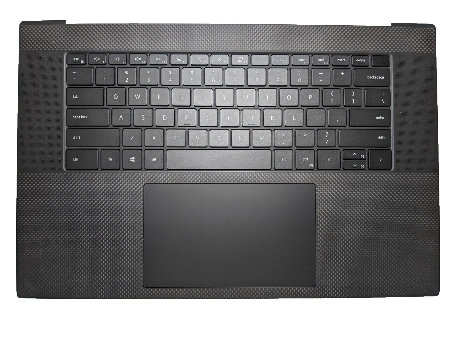 Laptop Negro palmrests para XPS
