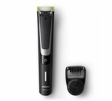 PHILIPS OneBlade Pro Visage QP6510/60 Rasoir Homme Étanche 12 Hauteurs de Coupe