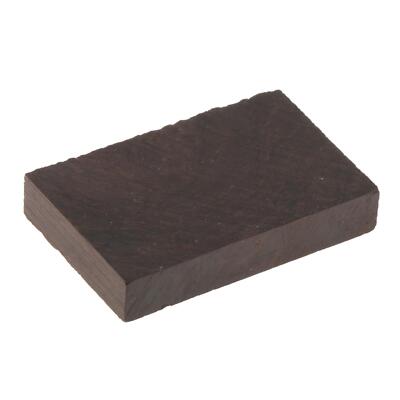 Produktbild von Schwarzes Ebenholz-Platte 120x60x10mm – DIY-Griffmaterial Für Instrumente & Werkzeuge
