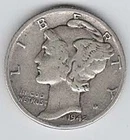 1942-D Mercury Dime - Nice Silver - #11