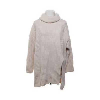 H&M Trend, Rollkragenpullover, Größe: L, Beige, Wolle/Kaschmir, Einfarbig #2lb