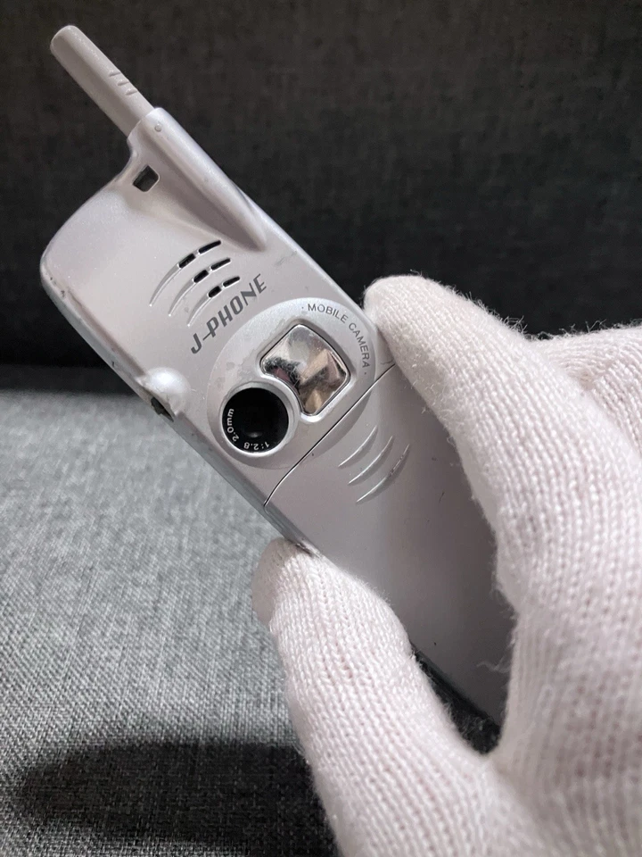 Sharp J-SH04 Mobile Phone J-PHONE Flip Phone Vintage Retro Collector’s Item RARE - Immagine 4 di 4