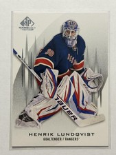 2013-14 SP Game Used #41 Henrik Lundqvist New York Rangers