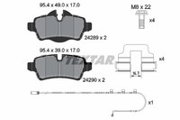Bremsscheiben-BremsbeläGe-Kit Textar 2428904 BMW 2289154 BMW 34212289154