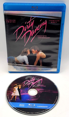 Dirty Dancing (Blu-ray, 1987, 20th Anniversary) PATRICK SWAYZE JENNIFER GREY