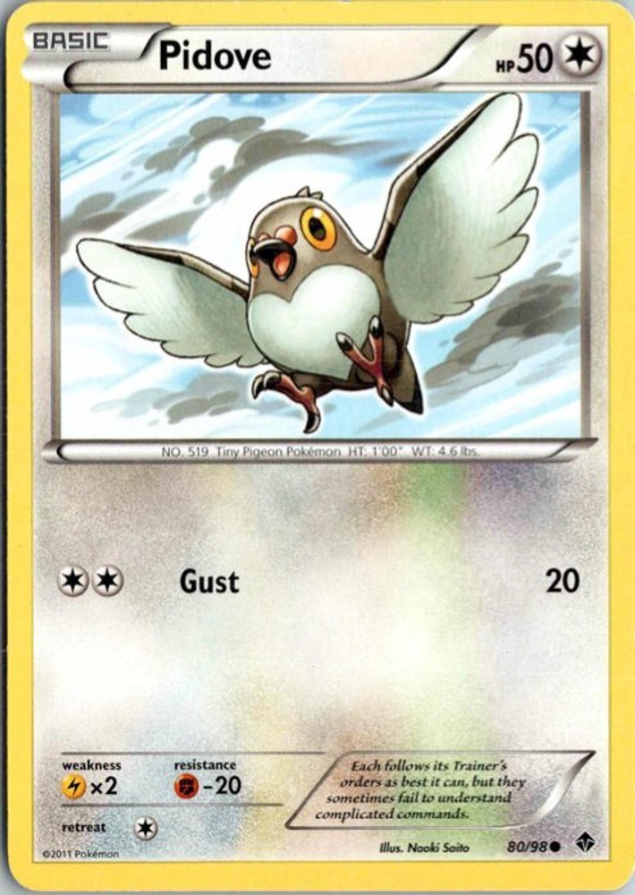 Pidove 80/98 Emerging Powers - NM
