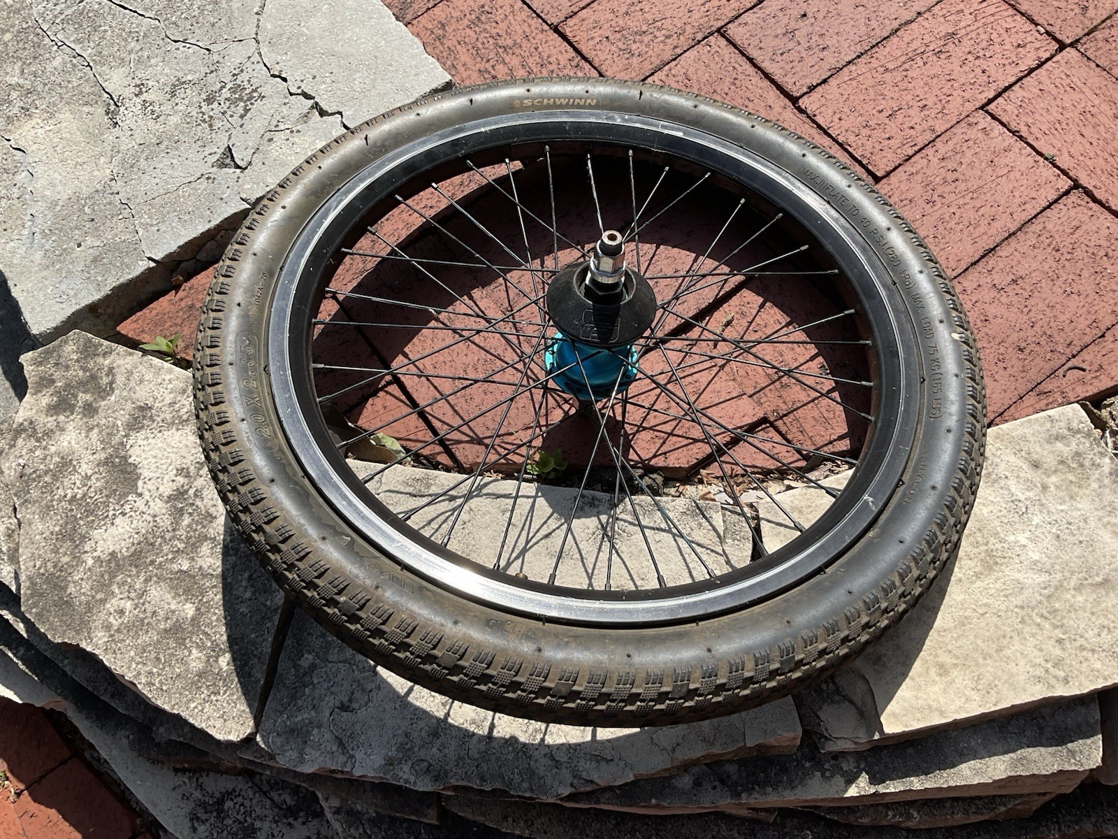 Eastern BMX Rear Wheel / Hub Old Mid School BMX Vintage Schwinn Tire