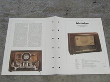 Schaltplan Telefunken R&ouml;hrenradio Radio Concertino 53W von 1953 Rundfunkmuseum