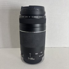 Canon EF 75-300mm f4-5.6 III Lens With Lens Caps