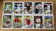 2021 Topps Opening Day Baseball Cincinnati Reds Base MLB Hand Collated Team Set 