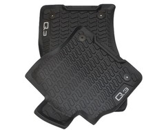 Original Audi Q3 (F3) Allwetterfußmatten Gummifußmatten vorne 83B061501  041