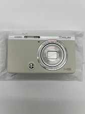 CASIO EXILIM EX-ZR60 16.1MP Compact Digital Camera White Excellent Tested Japan