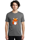 Fox-Head-1 Mens Graphic Tee, 100% Cotton, Casual Summer Wear