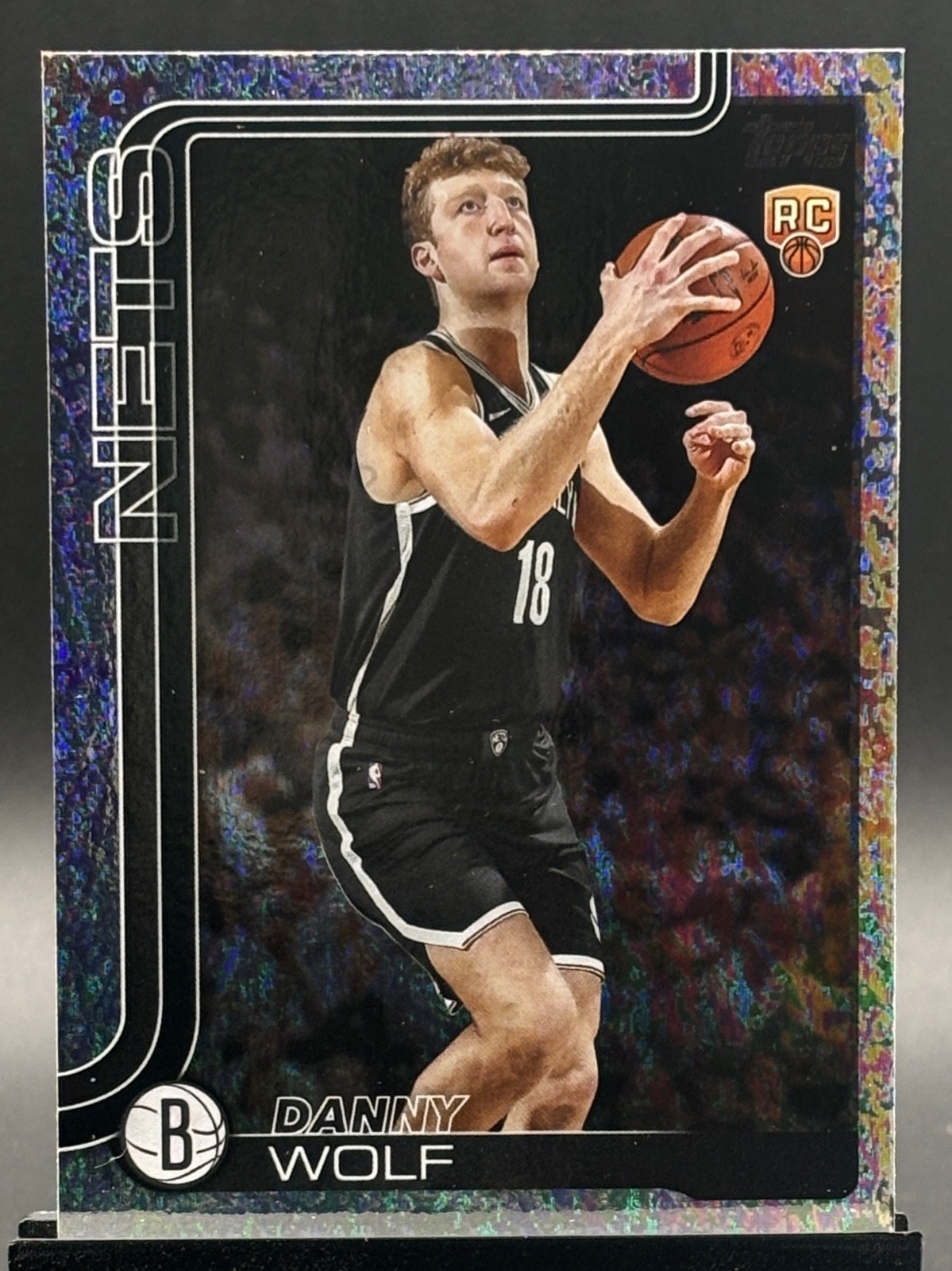 2025-26 Topps - Danny Wolf #227 Sandglitter (RC) Nets