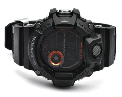 CASIO】G-SHOCK RANGEMAN GW-9400BJ-1JF Triple Sensor Solar Radio