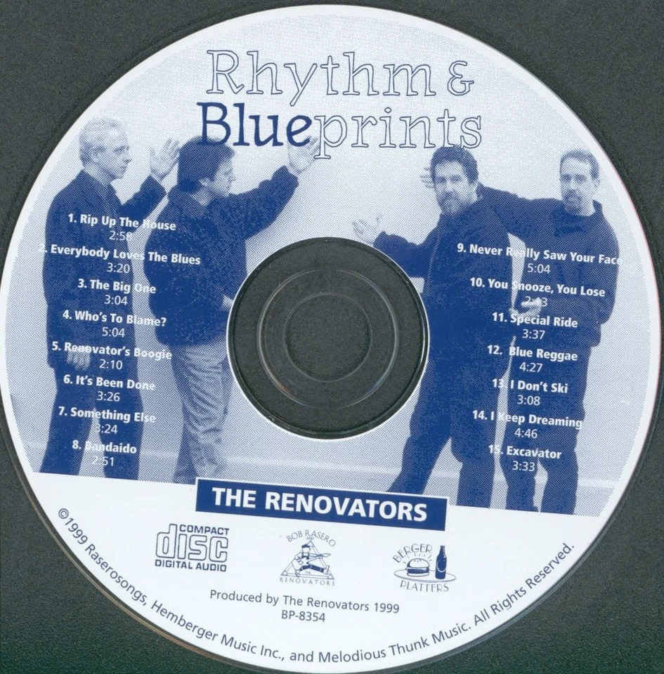 Renovators Rhythm Und Blueprints CD USA Berger Platters 1999 BP8354 - Bild 3 von 3