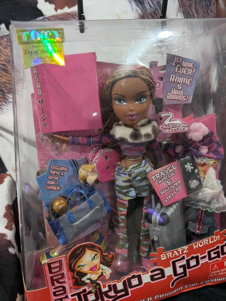 复古 2001 Bratz Tokyo A Go SASHA 娃娃 MGA 娱乐 — 第 2/4 张图片