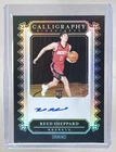 Reed Sheppard 2024 Panini Obsidian #CAL-SHP Calligraphy Signatures RC Auto