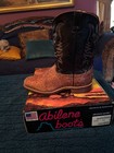 MENS ABILENE BOOTS SZ 13D OSTRICH PRINT ( NICE!!! ) — photo 4