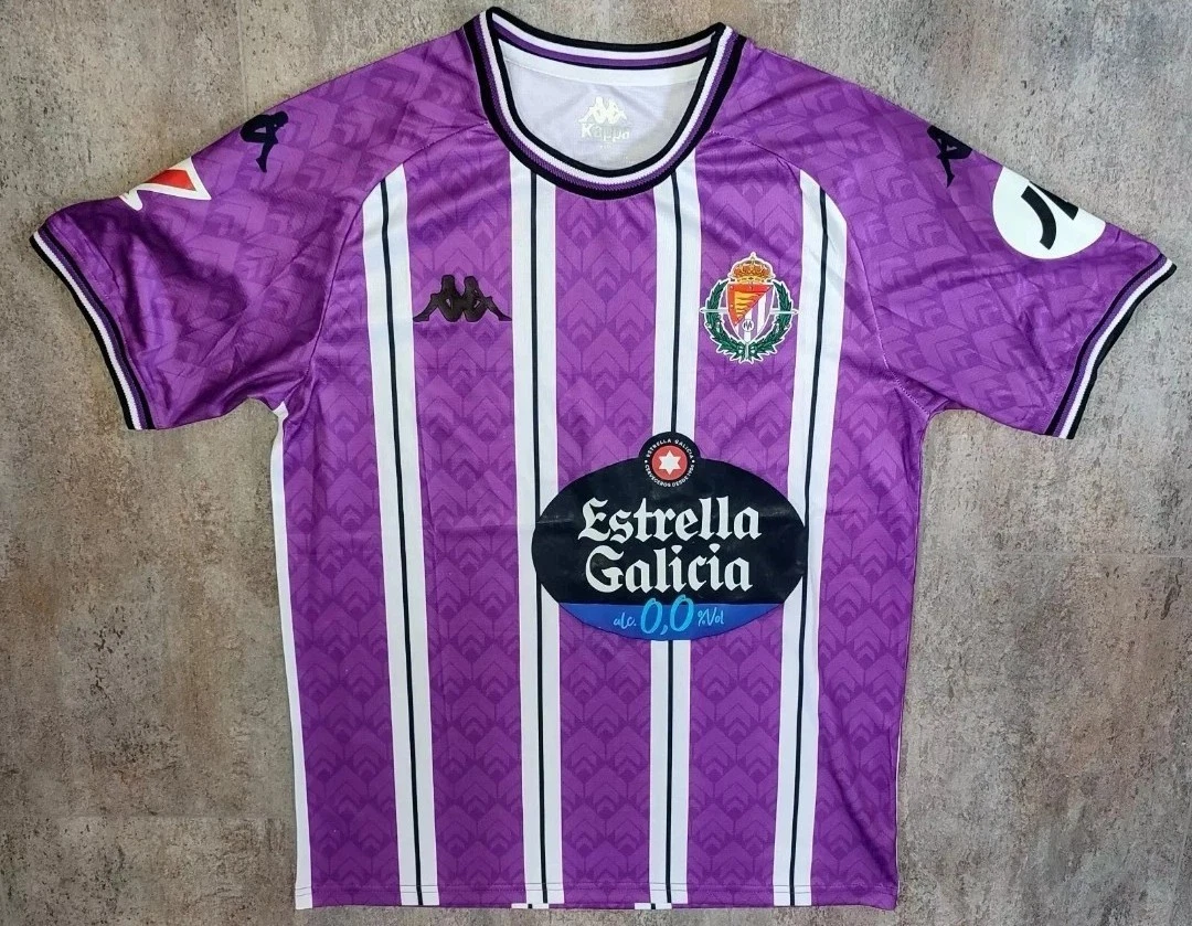 Nueva Nueva Camisetas De Futbol Real Valladolid Ninos Tercera 2022/2023