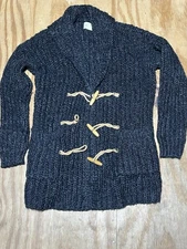 Ralph Lauren DENIM & SUPPLY Shawl Collar Chunky Knit Toggle Sweater @krack