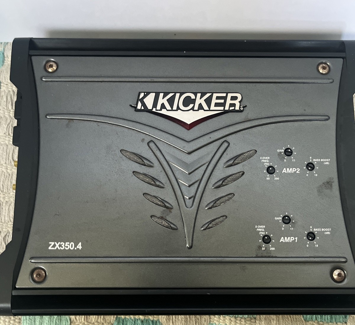 Kicker ZX350.4 4-Channel Car Amp for sale online | eBay