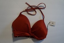 Shade Shore Swim Top Bikini Brown Clay Size 34D - NWT
