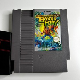The Adventures of Bayou Billy (Nintendo NES, 1989 PAL A) Konami Beat 'Em Up