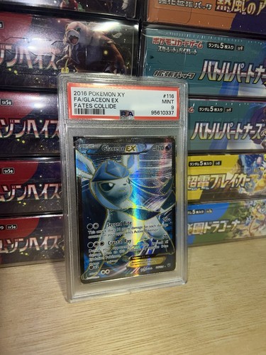 Glaceon-EX graded PSA 9 for sale on eBay