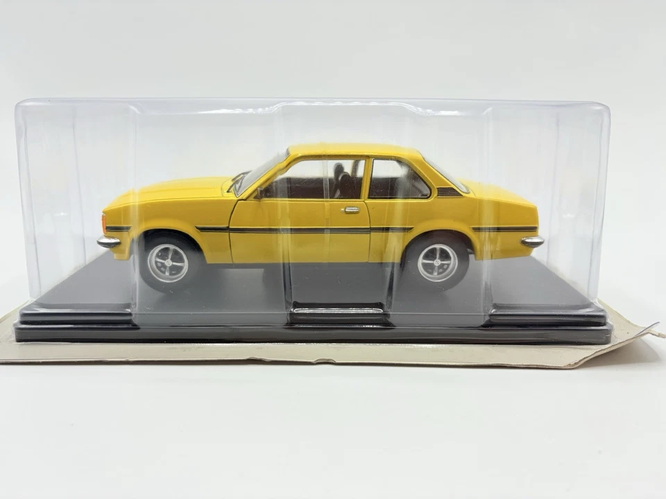 Modellauto EDICOLA Opel Ascona 1.9 Sr 1975 Yellow AB24P008 Originalverpack NEU - Bild 4 von 4