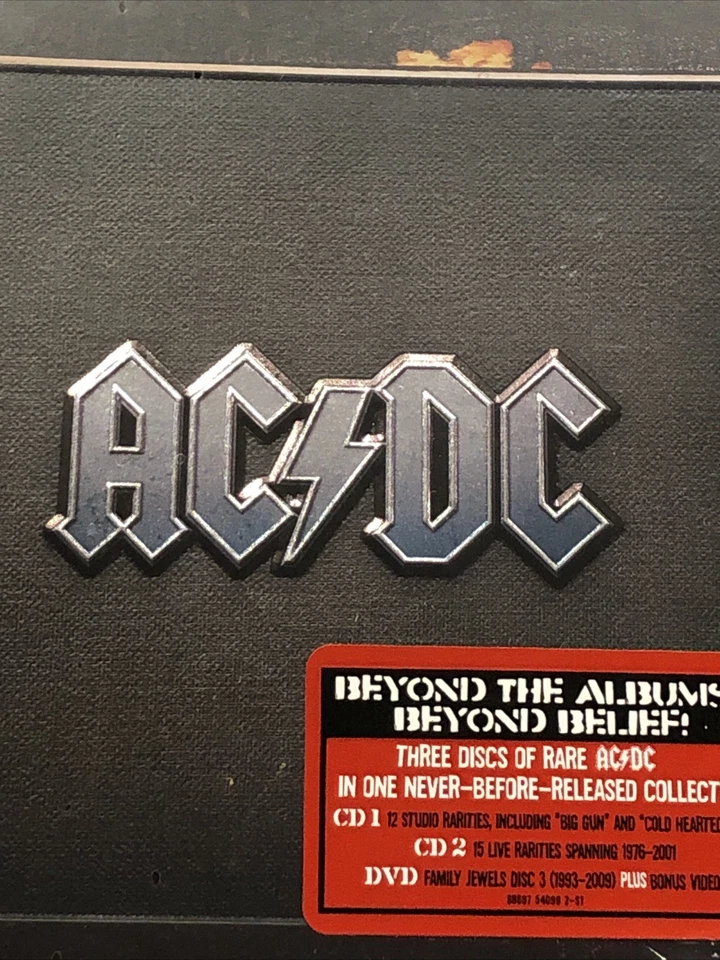 AC/DC Backtracks Box Set 2 CD 1 DVD New Sealed - Image 3 of 4