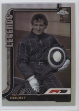 2025 Topps Chrome Formula 1 F1 Legends Refractor Alain Prost #149 HOF 1hs9