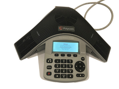Polycom SoundStation IP 5000 PoE Full Duplex IP Conference Phone NO AC / NEW OB