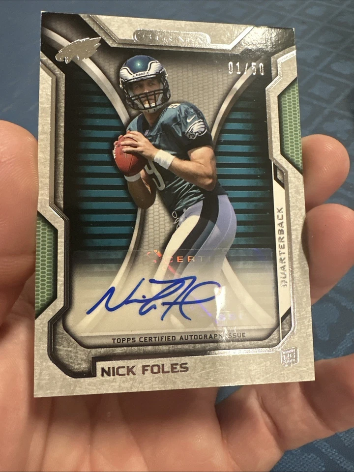 Topps Strata 2012 - Nick Foles #124 1/50 Foto 2 de 4