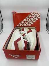 80s Pony Sizzle Hi Top Sneakers Size 10 Men's Vintage Shoes