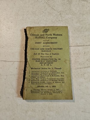 Chicago & North-Western Railway Co. Joint Agreement July 1, 1925